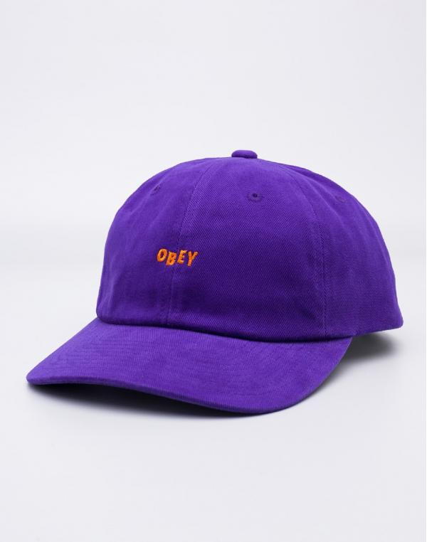 Dad cap Obey Cutty 6 Panel Purple