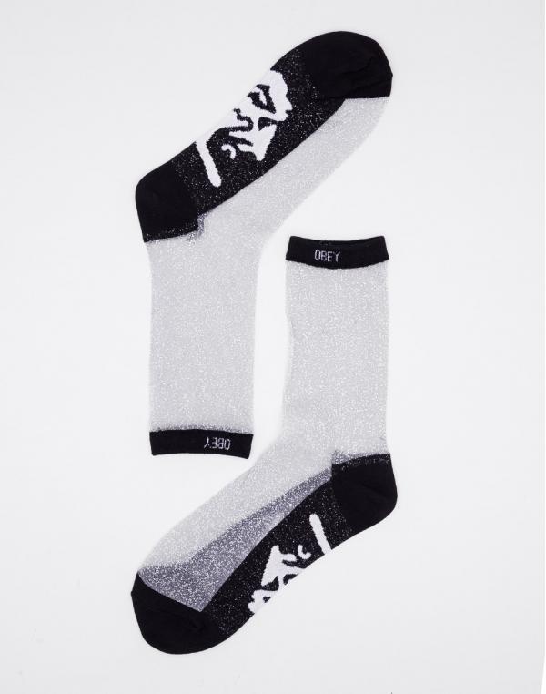 Ponožky Obey  Downtown Jet Black