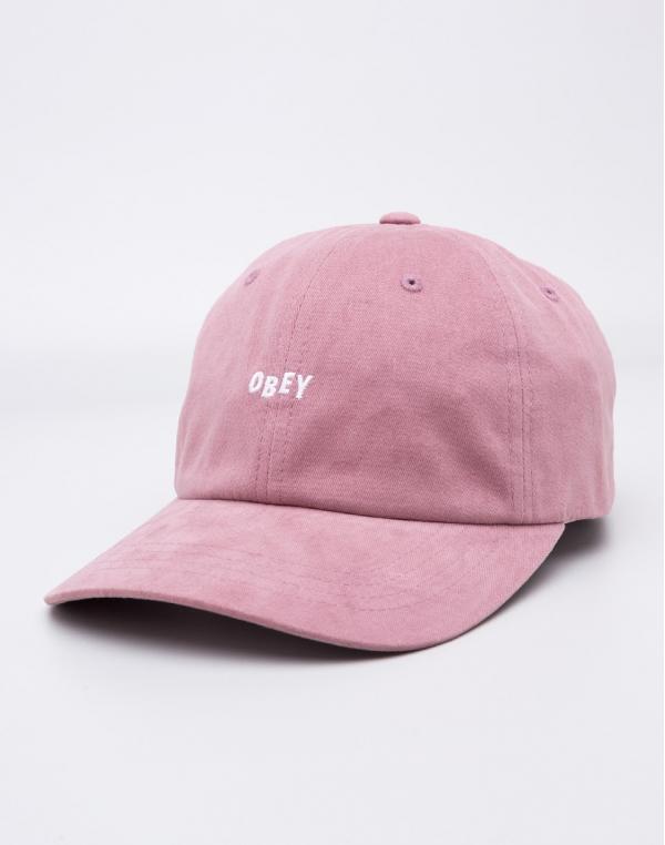 Dad cap Obey Jumble Bar III 6 Panel ROSE