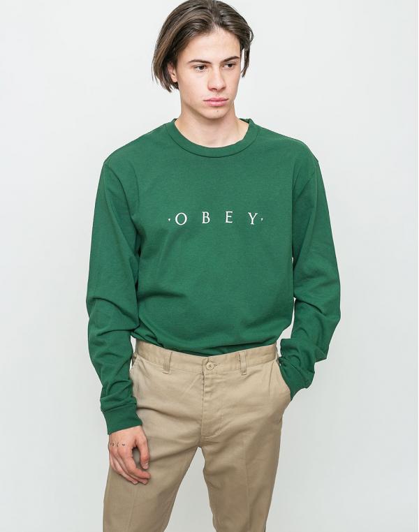 Logo tee Obey Novel Obey Dusty Forest
