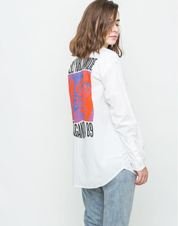 Košile Obey Ransom White