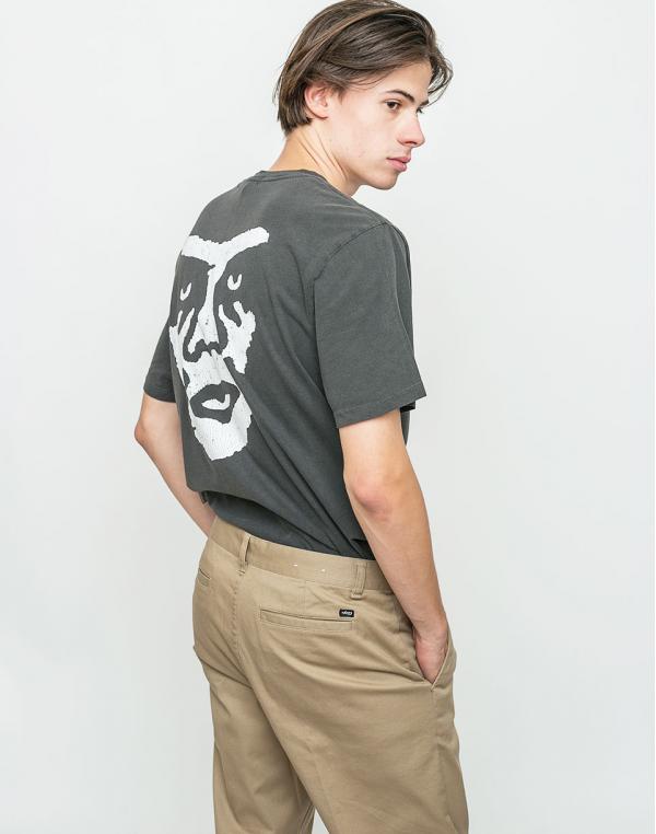 Logo tee Obey The Creeper Dusty Black