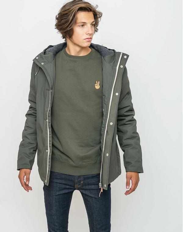Revolution Hooded Jacket Army S