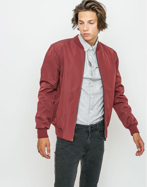 Bomber RVLT 7527 Jacket Heavy Bordeaux