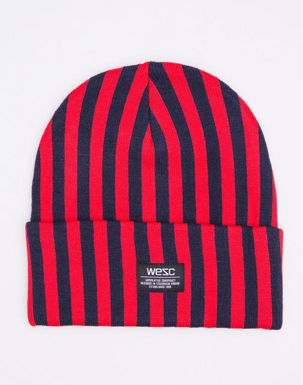 Kulich WeSC Puncho Striped Fiery Tomato