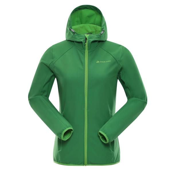 ALPINE PRO NOOTKA 3 ZELENÁ / TYRKYSOVĚ ZELENÁ Dámská Bunda XS