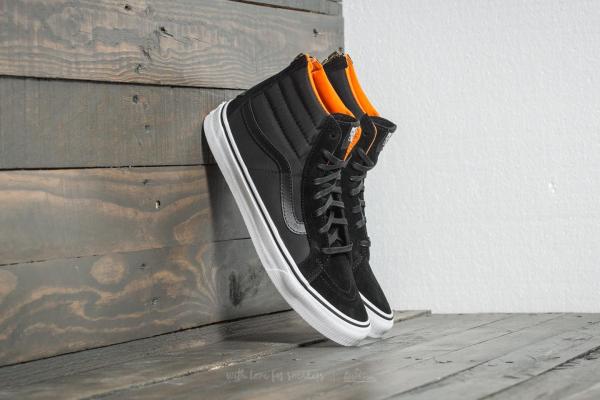 Vans SK8-Hi Slim Zip (Boom Boom) Black/ True White