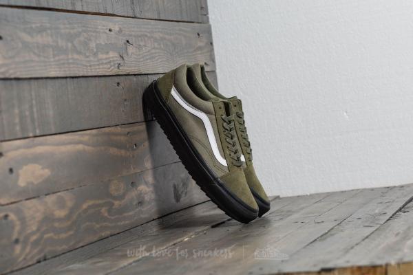 Vans Old Skool Waffles (Surplus_Camo) Winter Moss/ Black