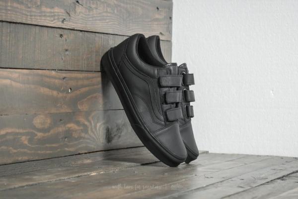 Vans Old Skool V (Mono Leather) Black