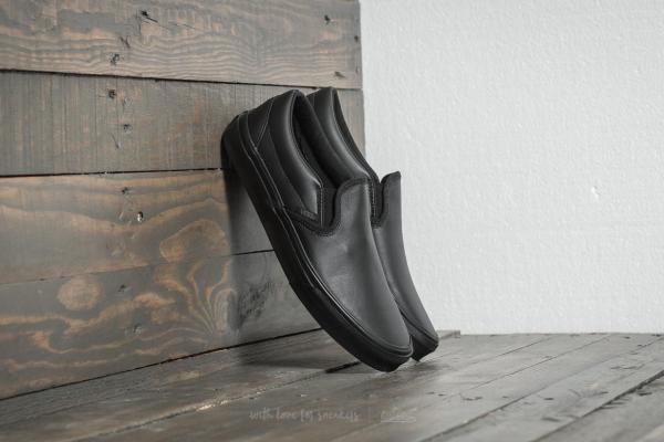 Vans Classic Slip-On DX (Leather) Black/ Mono