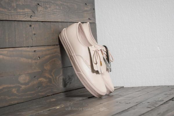 Vans Authentic Fringe (Leather) Whisper Pink/ Gold