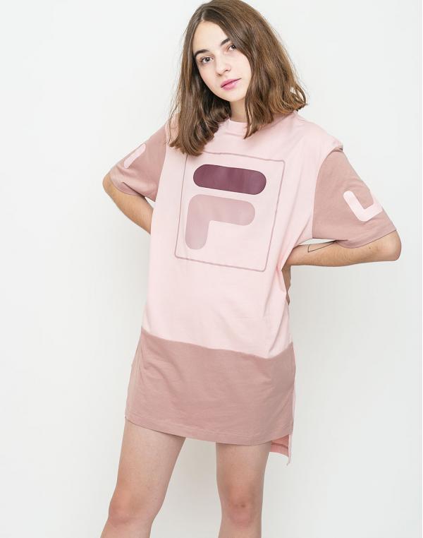 Šaty Fila Sky Peachskin Woodrose