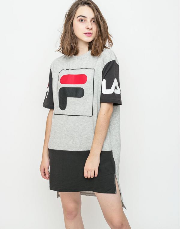 Šaty Fila Sky Light Grey Melange