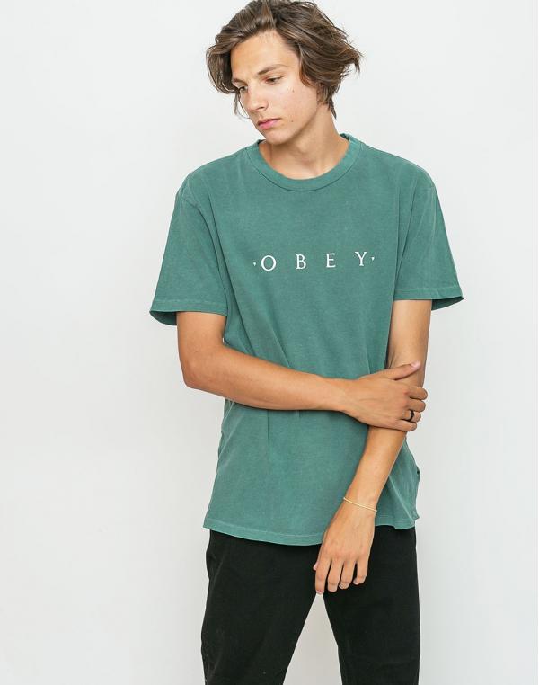 Logo tee Obey Novel Obey Dusty Forest