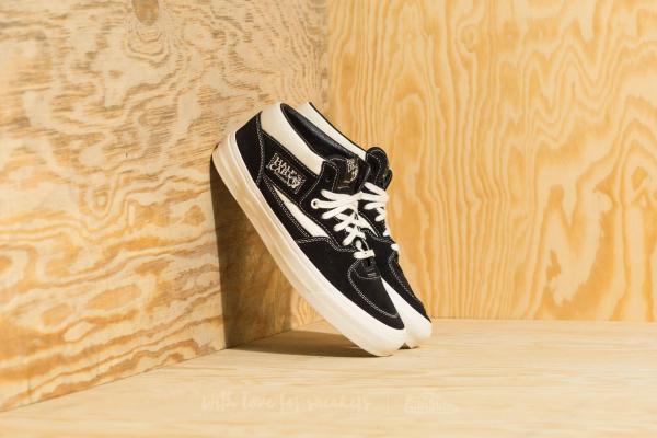 Vans OG Half Cab LX (Suede/ Canvas) Black/ Mars