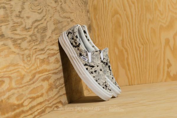 Vans Classic Slip-On (Italian Weave) Abstract/ True White
