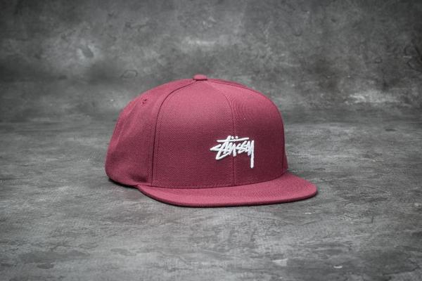 Stüssy Stock FA17 Cap Burgundy