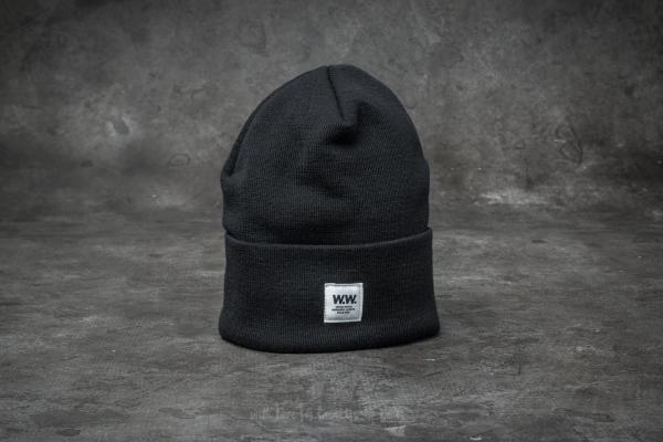 WOOD WOOD Gerald Tall Beanie Black