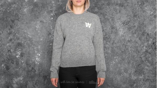 WOOD WOOD Anneli Sweater Grey Melange