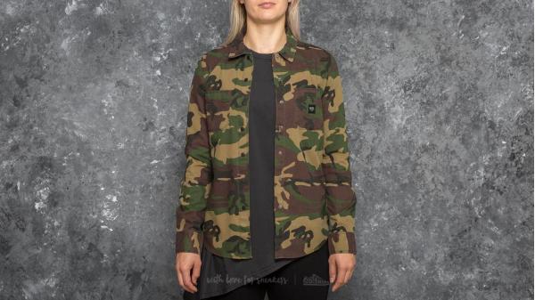 Vans Assembly Woven Buttondow Shirt Camo