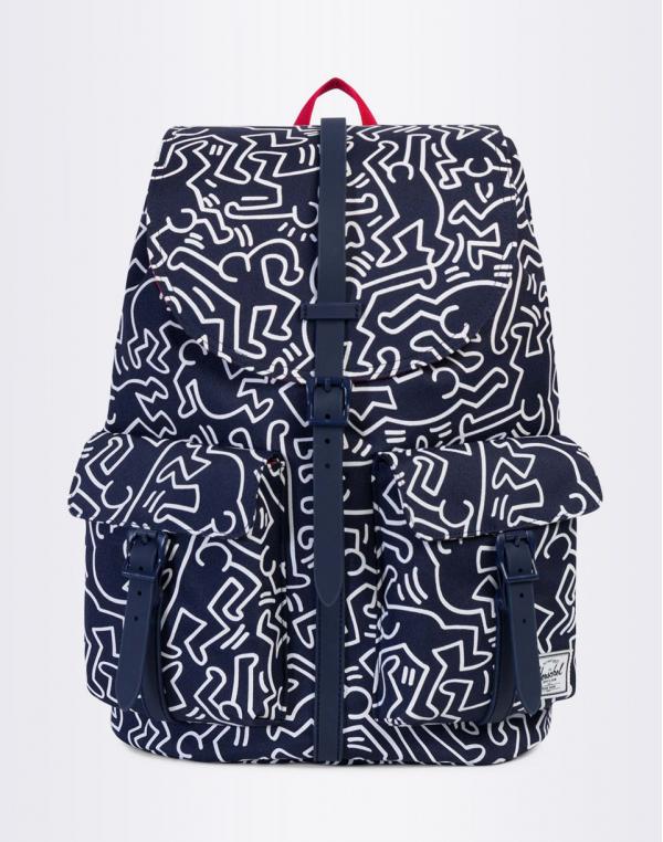 Batoh Herschel Supply Dawson Peacoat Keith Haring