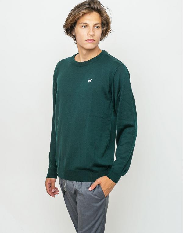 Svetr Makia Merino Knit Green