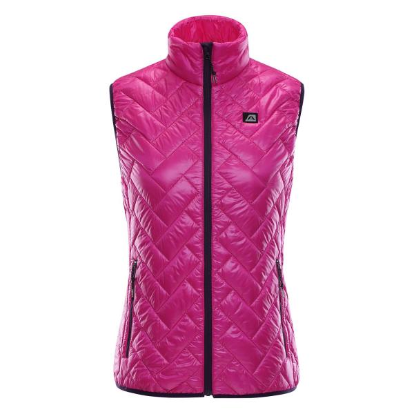 ALPINE PRO LUSSIERA 2 RŮŽOVÁ / FIALOVÁ Dámská Vesta M