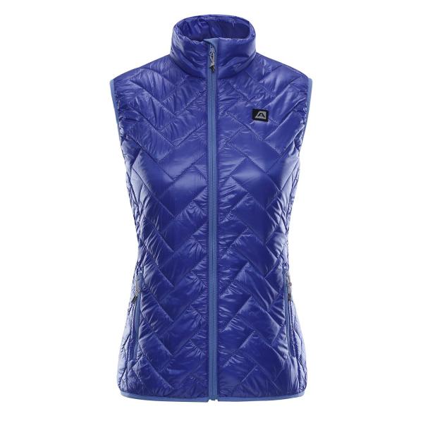 ALPINE PRO LUSSIERA 2 MODRÁ / TYRKYSOVĚ MODRÁ Dámská Vesta XL