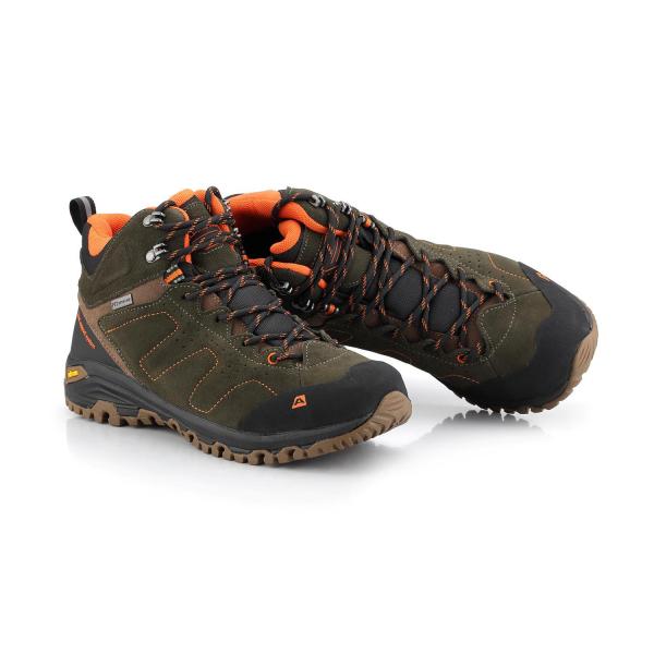 ALPINE PRO TRIGLAV 2 MID ŽLUTÁ / HNĚDÁ Unisex Obuv outdoor 36