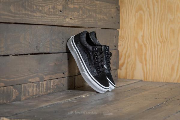 Vans Old Skool (Suede & Suiting) Black