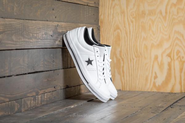Converse One Star OX White/ Black/ White