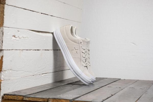 Converse One Star OX Egret/ Egret/ White