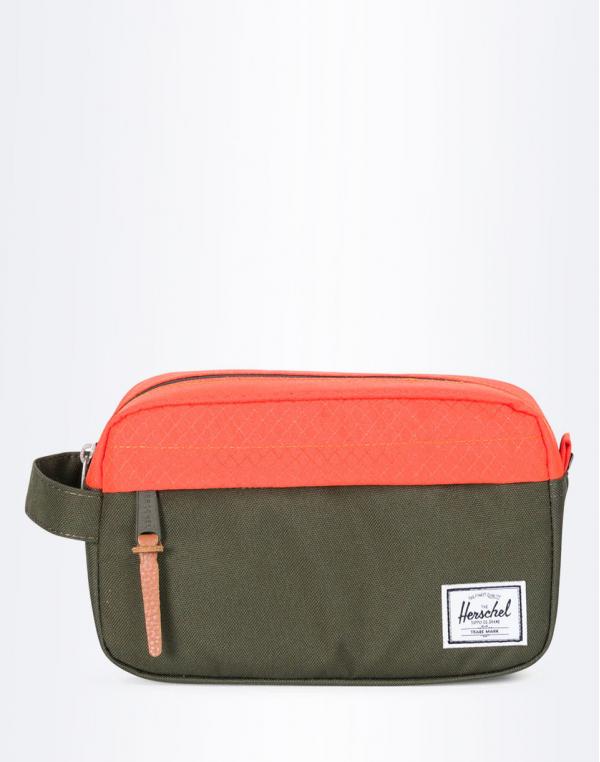 Herschel Supply Chapter Carry On Forest Night / Vermillion Orange