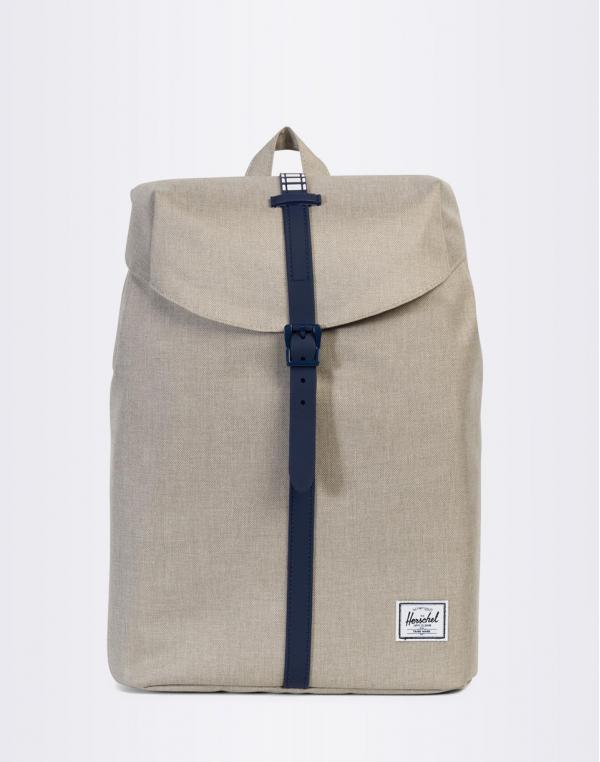 Herschel Supply Post Light Khaki Crosshatch / Peacoat Rubber / White Inset