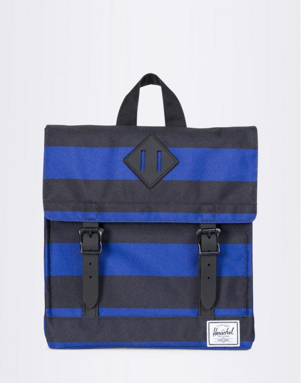 Herschel Supply Survey Kids Black/Surf the Web Stripes