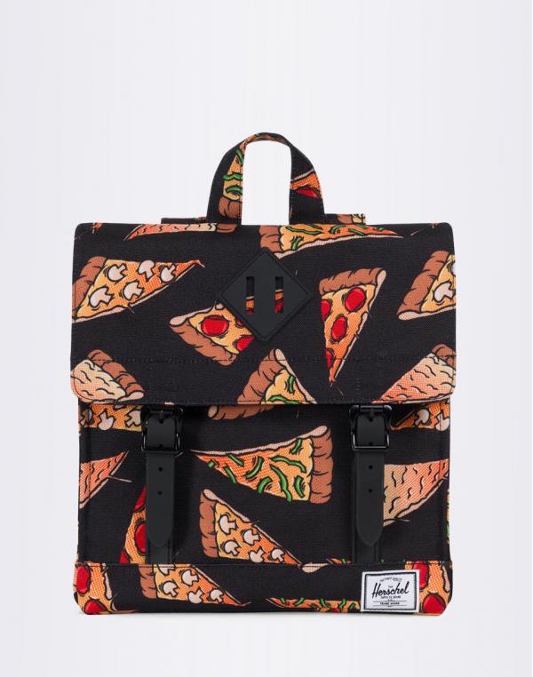 Herschel Supply Survey Kids Black Pizza