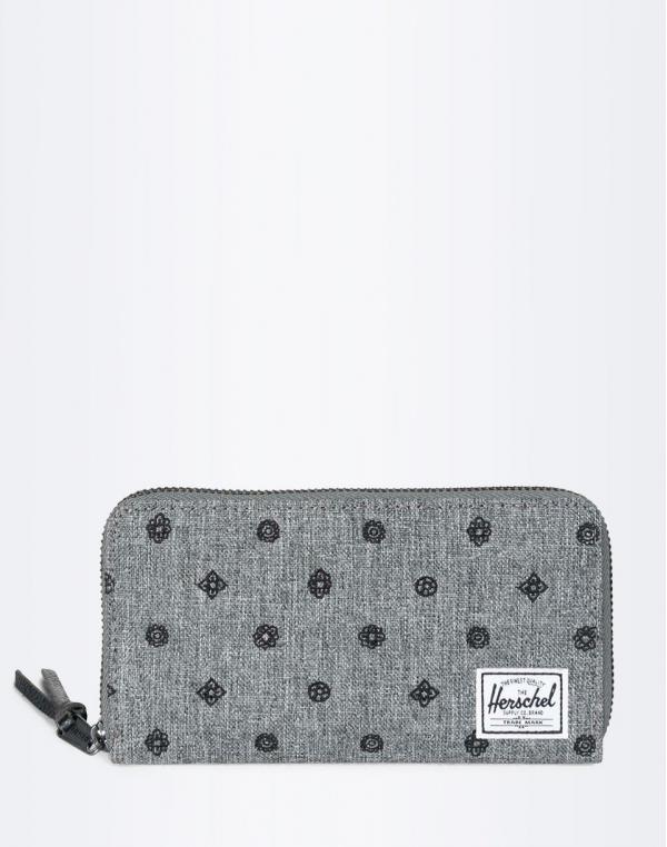 Peněženka Herschel Supply Thomas+ Raven Crosshatch Embroidery