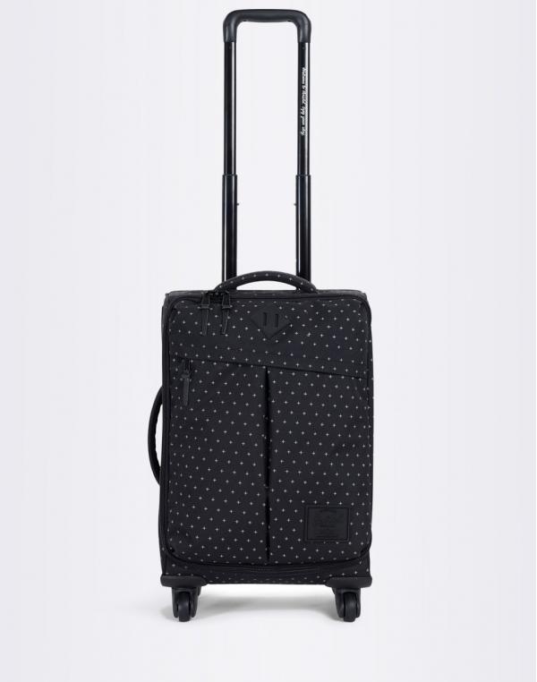 Kufr Herschel Supply Highland Black Gridlock