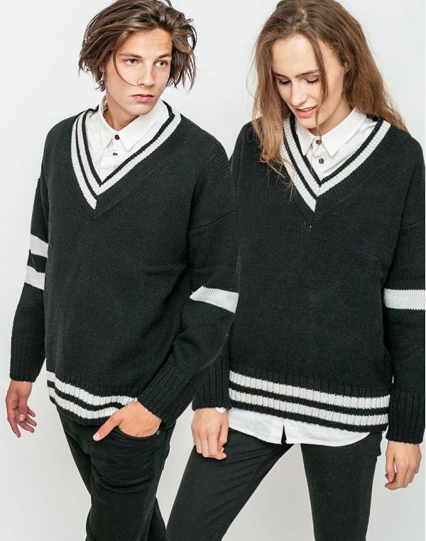 Svetr Sweaterhouse Oversize V-Neck 7