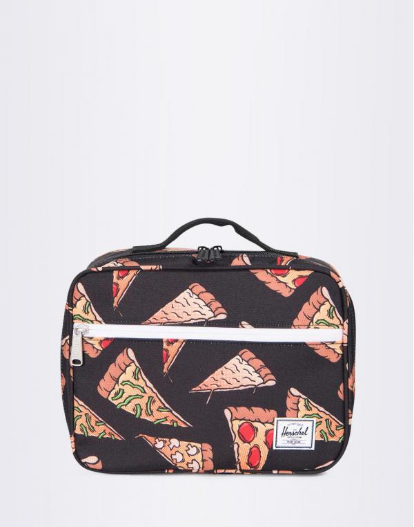 Herschel Supply Pop Quiz Lunchbox Black Pizza