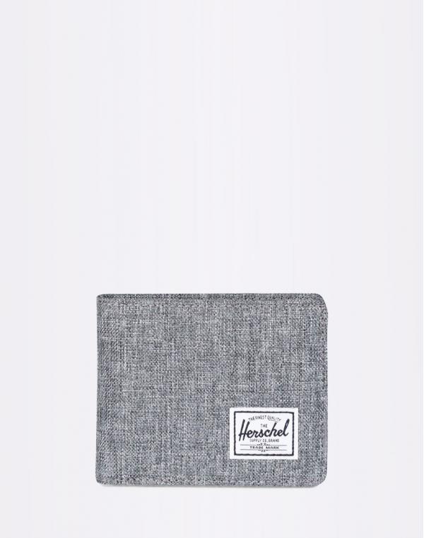 Herschel Supply Roy + Coin RFID Raven Crosshatch