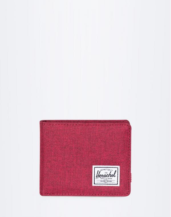 Peněženka Herschel Supply Roy + Coin RFID Winetasting Crosshatch