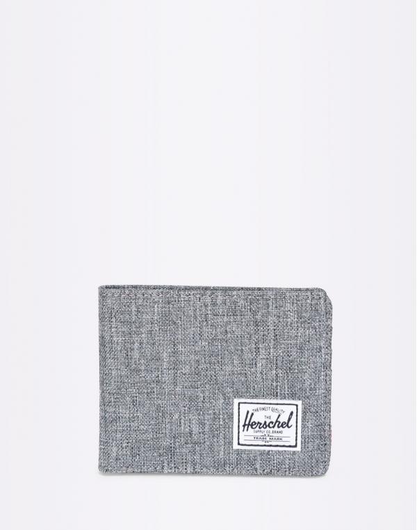 Herschel Supply Roy RFID Black/Raven Crosshatch