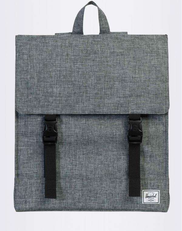 Batoh Herschel Supply Survey Raven Crosshatch