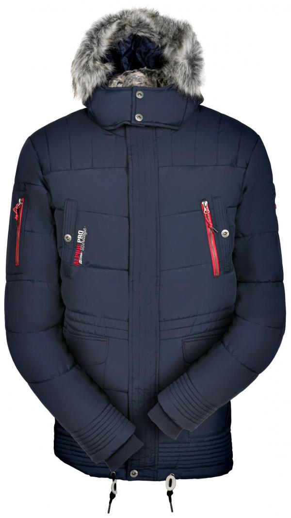 ALPINE PRO ICYB 3 MODRÁ / TYRKYSOVĚ MODRÁ Pánská Bunda XL