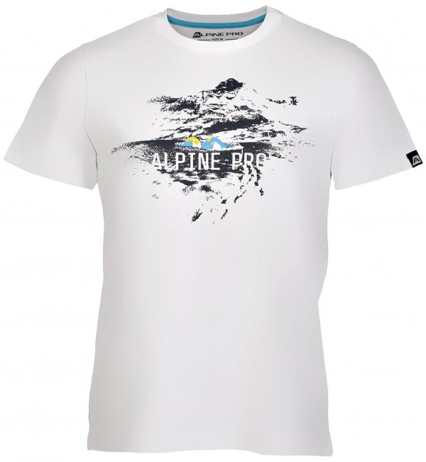 ALPINE PRO UNEG 4 NEUTRÁLNÍ / ZEMITÁ Pánské Triko XS
