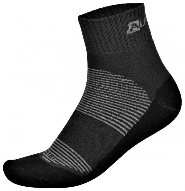 ALPINE PRO MACCKO NEUTRÁLNÍ / ZEMITÁ Unisex Ponožky M
