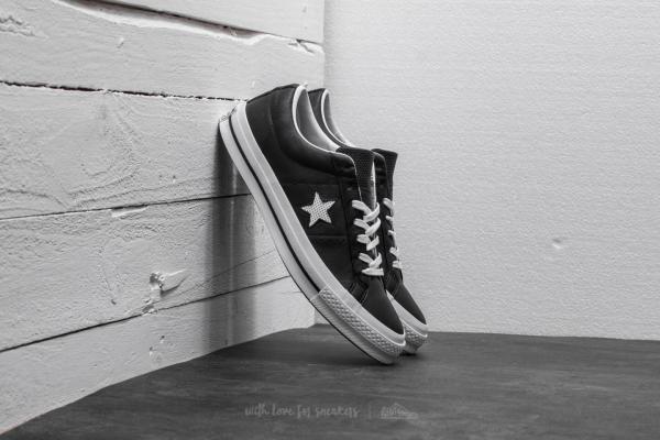 Converse One Star OX Black/ White/ White