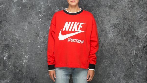 Nike Sportswear Archive Crew Rush Red