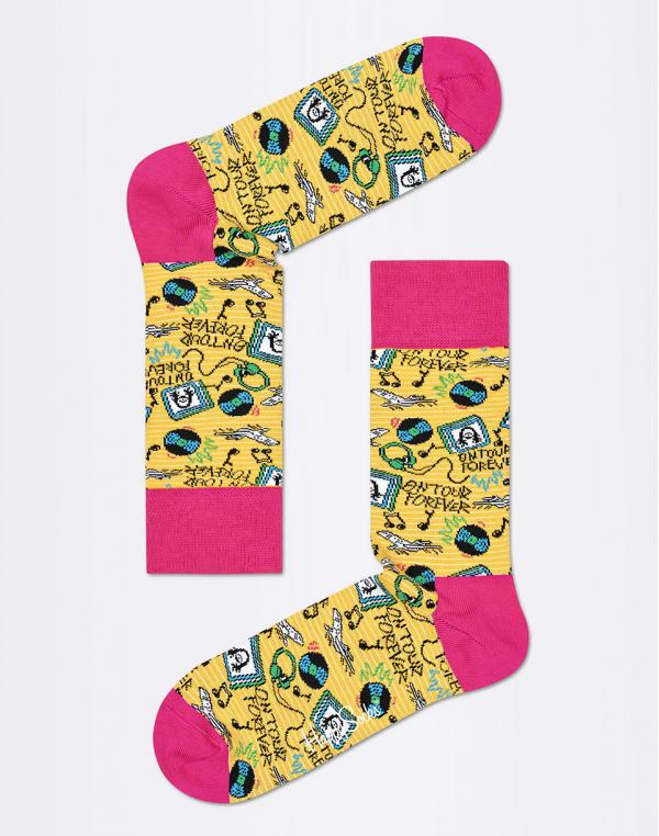 Ponožky Happy Socks Steve Aoki On Tour Forever AOK01-2000